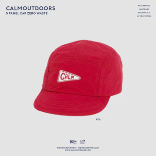 หมวก Calm 5 Panel Zero Waste Sustainable Collection