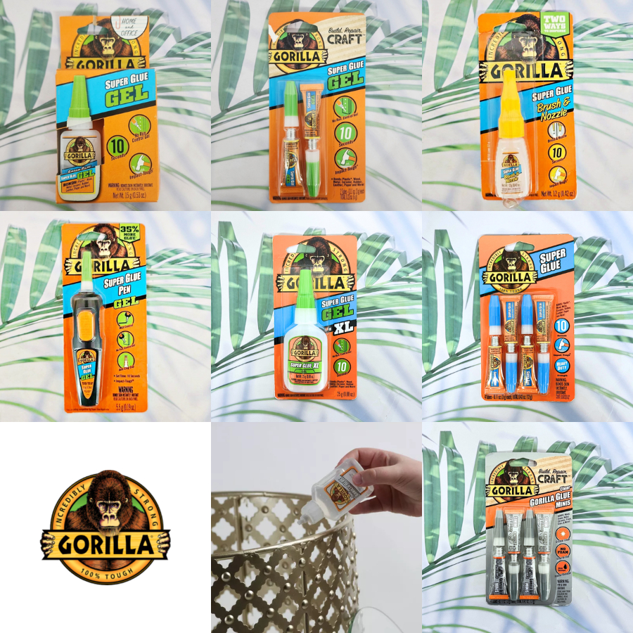 (Gorilla®) Clear Super Glue Gel กาวเจล อเนประสงค์