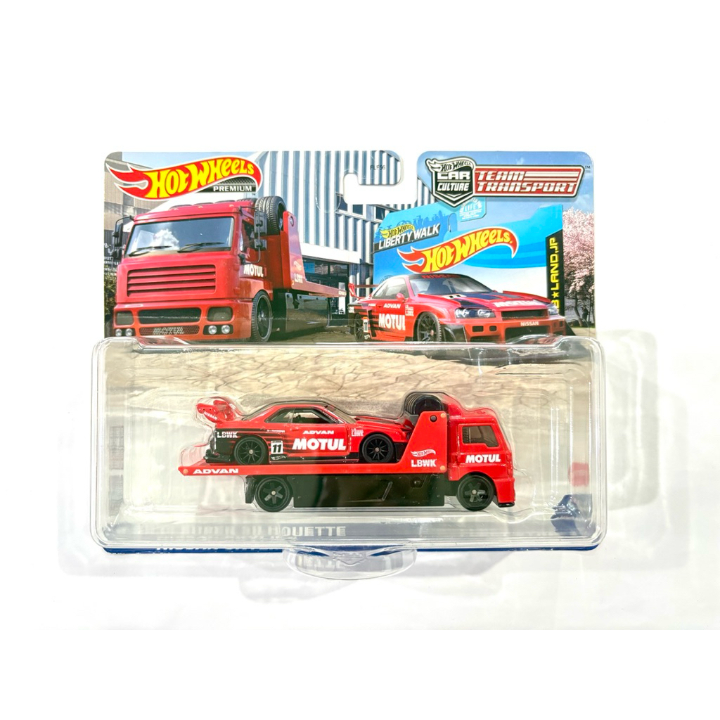 Hot Wheels | LB-ER34 SUPER SILHOUETTE ~ NISSAN SKYLINE | TEAM TRANSPORT |‼️แพคมีรอยยับ มุมยับ ขอบแพคไม่คม‼️| 📦พร้อมส่ง