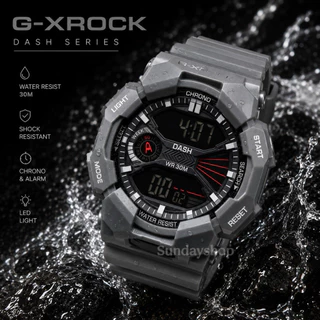 (GX-02) นาฬิกาข้อมือSport กันน้ำ ไฟLED ทรงSport สวย สุดฮิต
