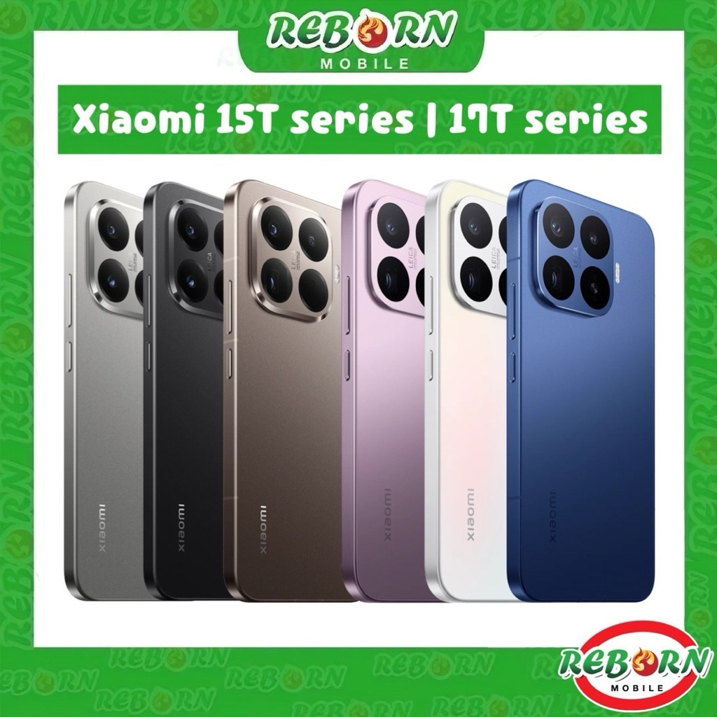 [Sale] Xiaomi Mi 15T Pro series | 15T | 15T Pro เลนส์ LEICA 17T 17T Pro 5G สมาร์ทโฟนตัวท็อป ศูนย์ไทย by RebornMobile