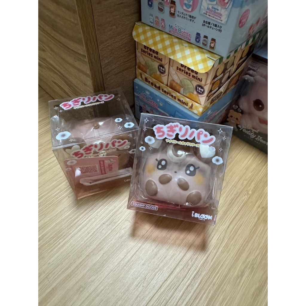 สกุชชี่ Chigiri Bread series mini จากแบรนด์ iBloom ดีไซน์รูปสัตว์น่ารักพร้อมกลิ่นหอม