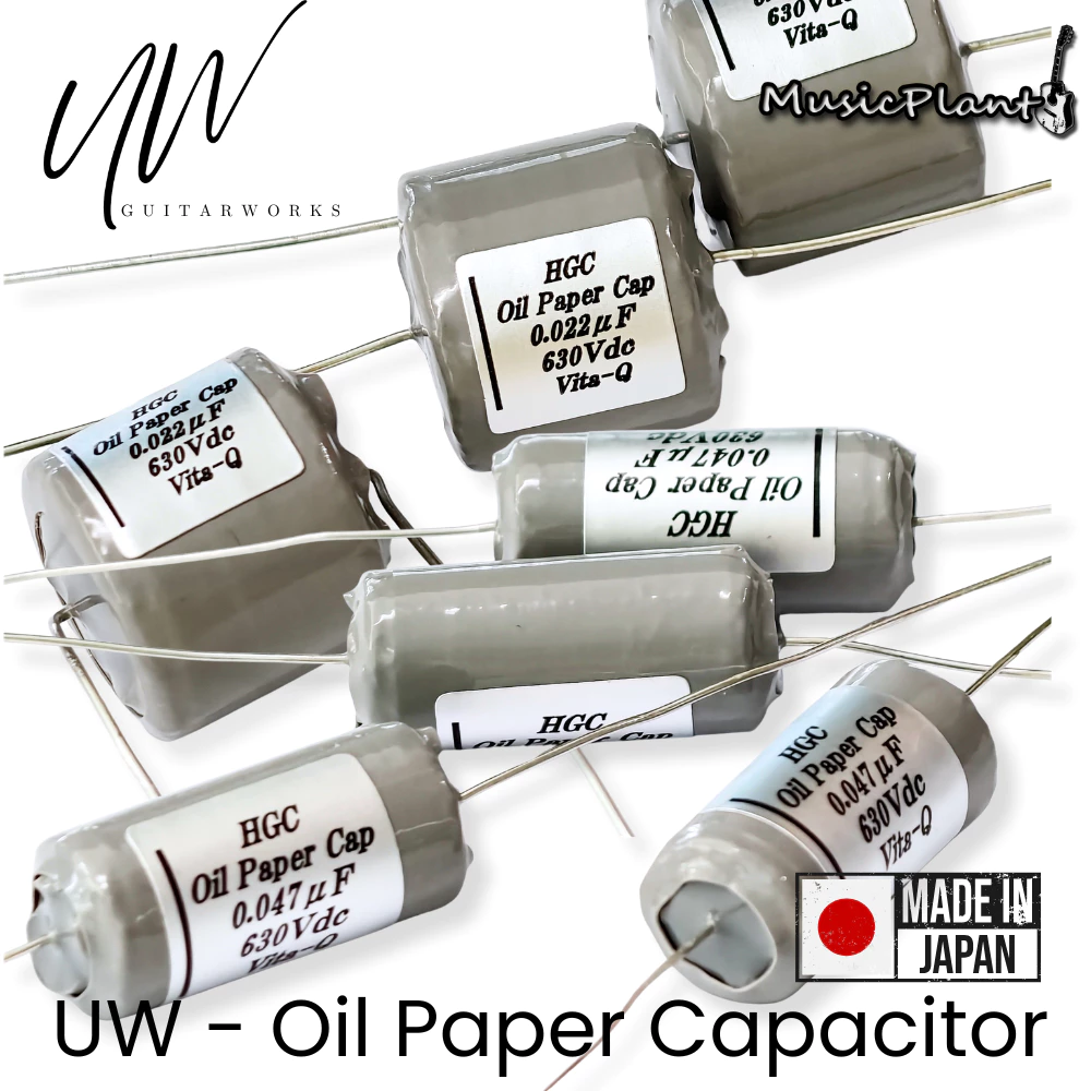 UW - Oil Paper Capacitor 0.022μf / 0.047μf (223J ,473J) คาปาซิเตอร์ สำหรับ ปิ๊กอัพกีตาร์