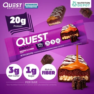 Quest Stacks Protein Bar 1 Bars โปรตีนบาร์ - 1 ชิ้น