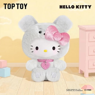 TOPTOY x Hello Kitty Puppy Party Series Plush Pendant Blind Box ซีรีส์ ตุ๊กตานุ่มเกาะกระเป๋า ของสะสมน่ารัก 100%ORI
