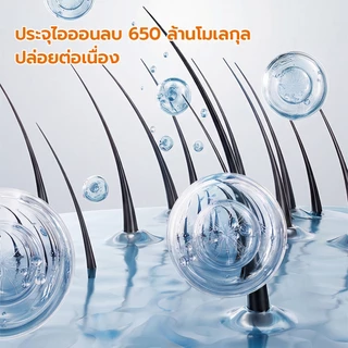 Gaabor ไดร์เป่าผมไอออนลบ 650 ล้าน ความเร็วสูง 1600W ลม 70 ม./วินาที หน้าจอดิจิทัล เงียบแห้งเร็ว มีสีน้ำเงิน สีดำ HD-M04