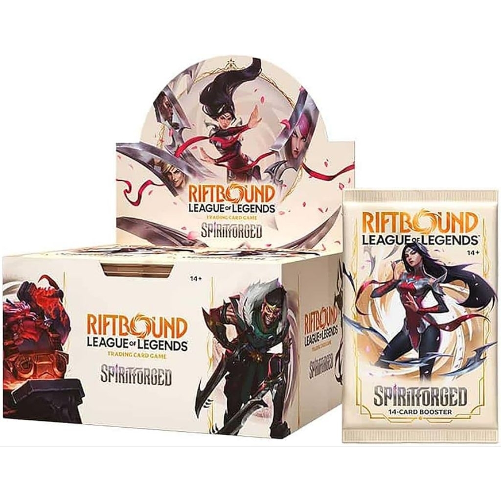 Riftbound: League of Legends TCG Spiritforged - Booster Display - 24 Booster Packs