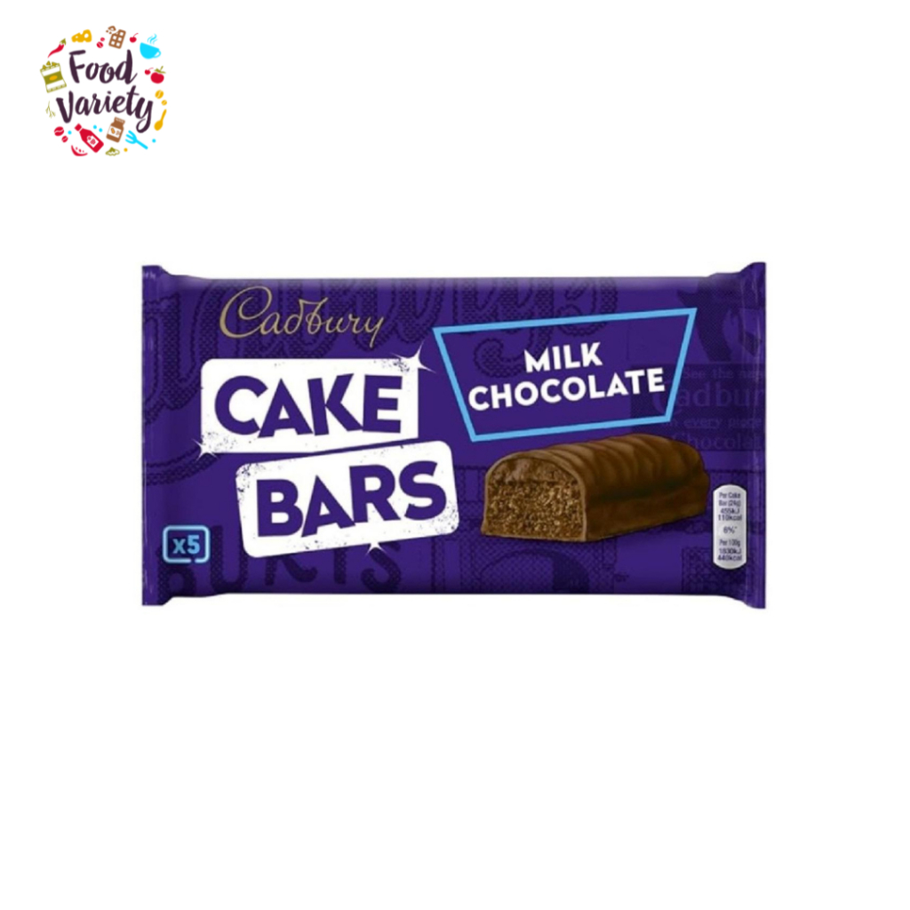 Cadbury 5 Milk Chocolate Cake Bars 130g