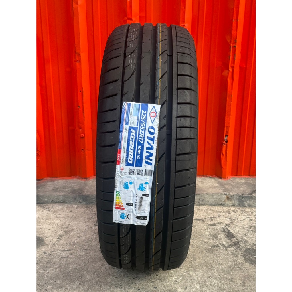 225/55R17 OTANI รุ่น KC2000  ยางปี 26 ราคาต่อเส้น แถมฟรีจุ๊บลมยาง
