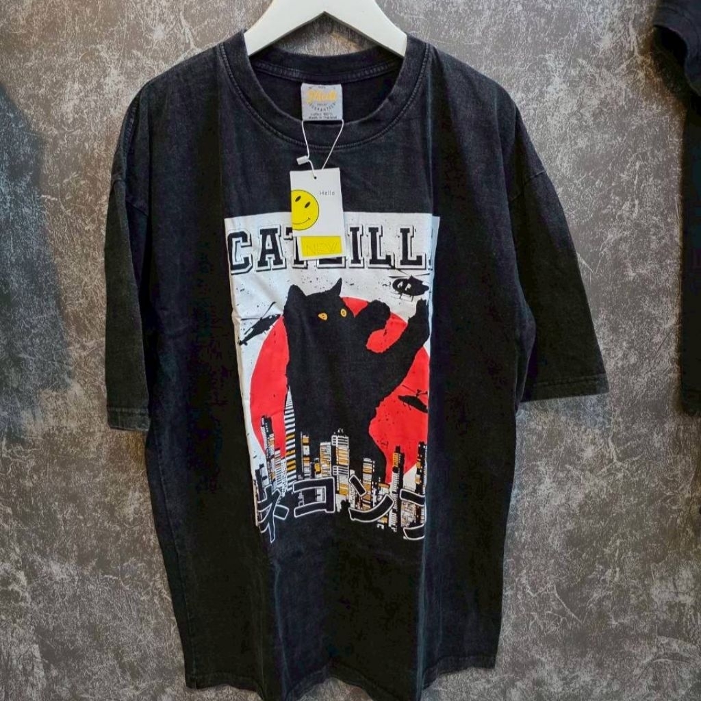 Oversize T-Shirt Vintage Style | เสื้อฟอกโอเวอร์ไซส์ งานฟอกหอม ฟอกนิ่ม วินเทจ