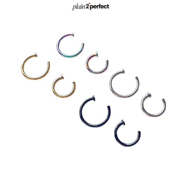 จิวจมูกทรง hook | Loop Hook Clip