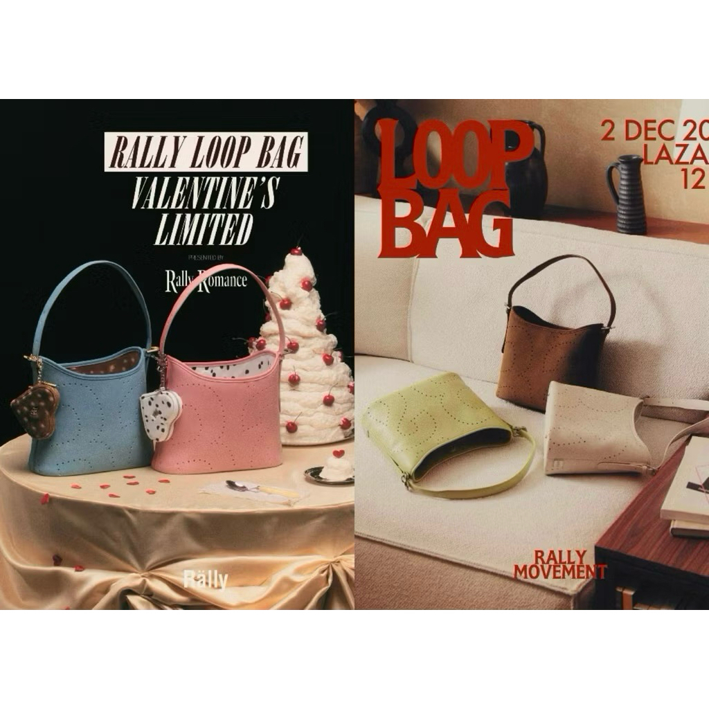 (พร้อมส่ง) New Rally Loop Bag✨Valentine limited💝 The Bag Picnic & Rally La Costa (Limited)✨แท้💯