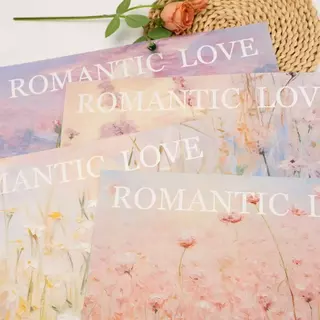 🌷🌷BAG🌷🌷(10 แผ่น/แพ็ค) กระดาษห่อช่อดอกไม้ ลายดอกไม้ ตกแต่งดอกไม่ แต่งช่อ จัดช่อ แบบช่อ แบบตัดแบ่งช่อจัดช่อดอกไม้