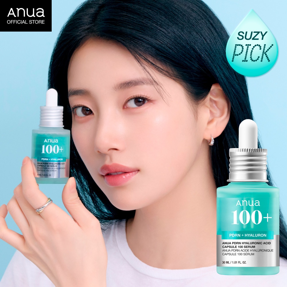 [PDRN พร้อมเสิรฟ์แล้ว!] Anua PDRN Hyaluronic Capsule Serum อานัว เซรั่มฟ้า PDRN บูสผิวสตรองฉ่ำโกลว์ ฟื้นผิวโทรม 30ml