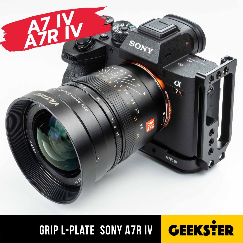 กริป Grip L-Plate Sony A7R4 A74 A7IV A7RIV MK4 เคสกล้อง A7 4 MK 4 A7mk4 a7IV a7r iv a7r4 a9 ii a9ii
