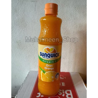 Sunquik ซันควิก น้ำส้มสูตรเข้มข้น น้ำผลไม้ ขนาด 700,300 ml (จำกัด 1 ออเดอร์ไม่เกิน 6 ขวด)