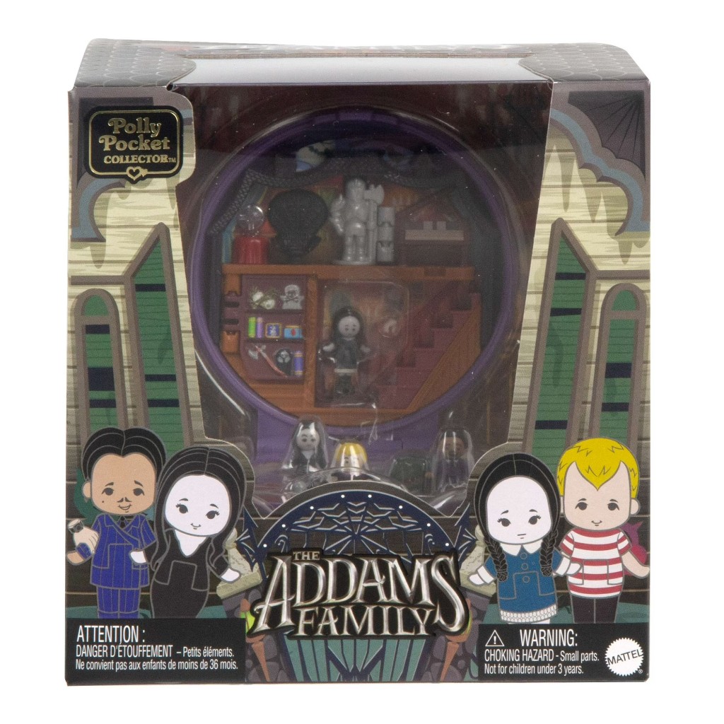 ชุดตุ๊กตาและของเล่น  Polly Pocket Collector The Addams Family Compact, Special Edition Dolls and Pla