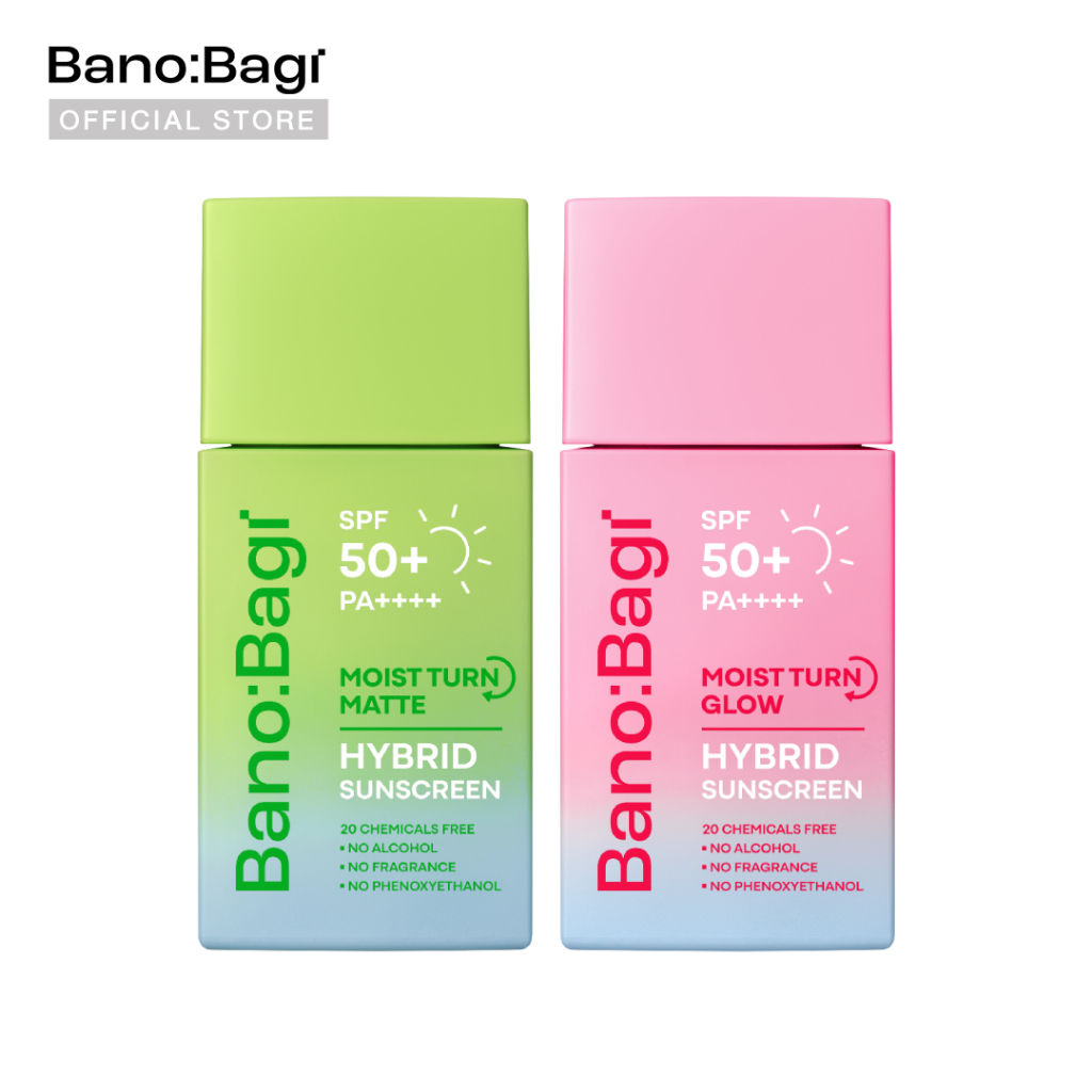 [Duo] 2 ชิ้นเลือกสูตร BANOBAGI Hybrid Sunscreen SPF50+ PA++++ 30ml. กันแดดบาโนบากิ