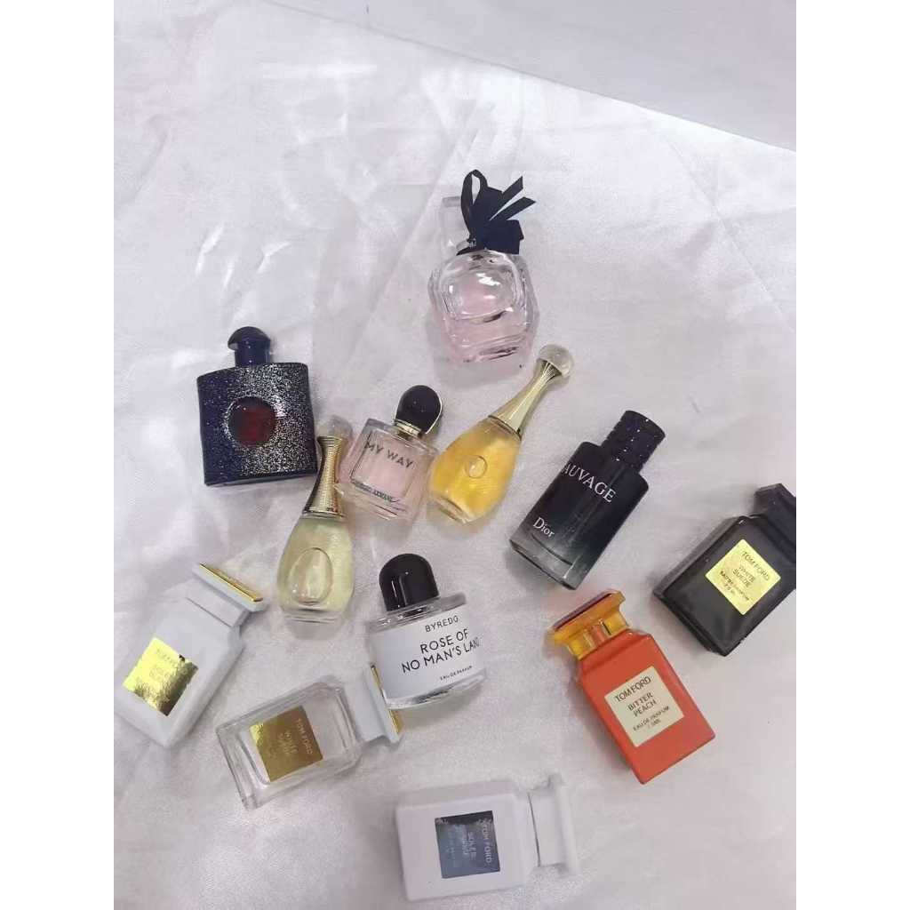 【รับประกันของแท้ 100%】น้ำหอมแบรนด์เนมไซซ์ทดลอง 7-10ml กลิ่นยอดนิยม ติดทน สำหรับผู้หญิงและผู้ชาย พร้อมส่ง