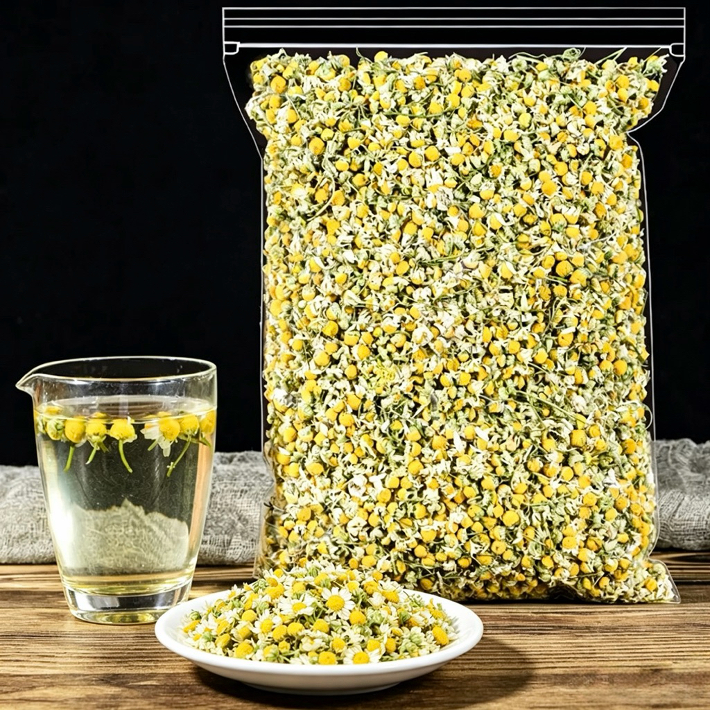 ชาคาโมมายด์พรีเมี่ยม ตรา ชาไทยมรกต | Flower Collection | Premium Chamomile Tea ดอกเต็ม 洋甘菊