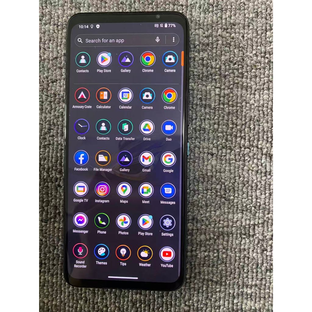 ASUS ROG Phone 6D 256GB โทรศัพท์ 5G - มือสอง ผ่านการทดสอบครบถ้วน(6558)