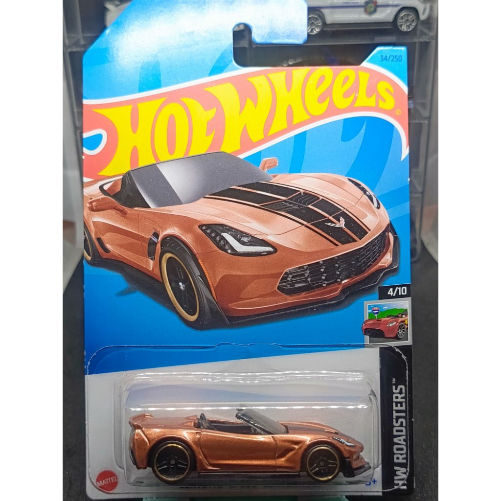 รถเหล็ก HotWheels CORVETTE  C7 Z06 CONVERTIBLE