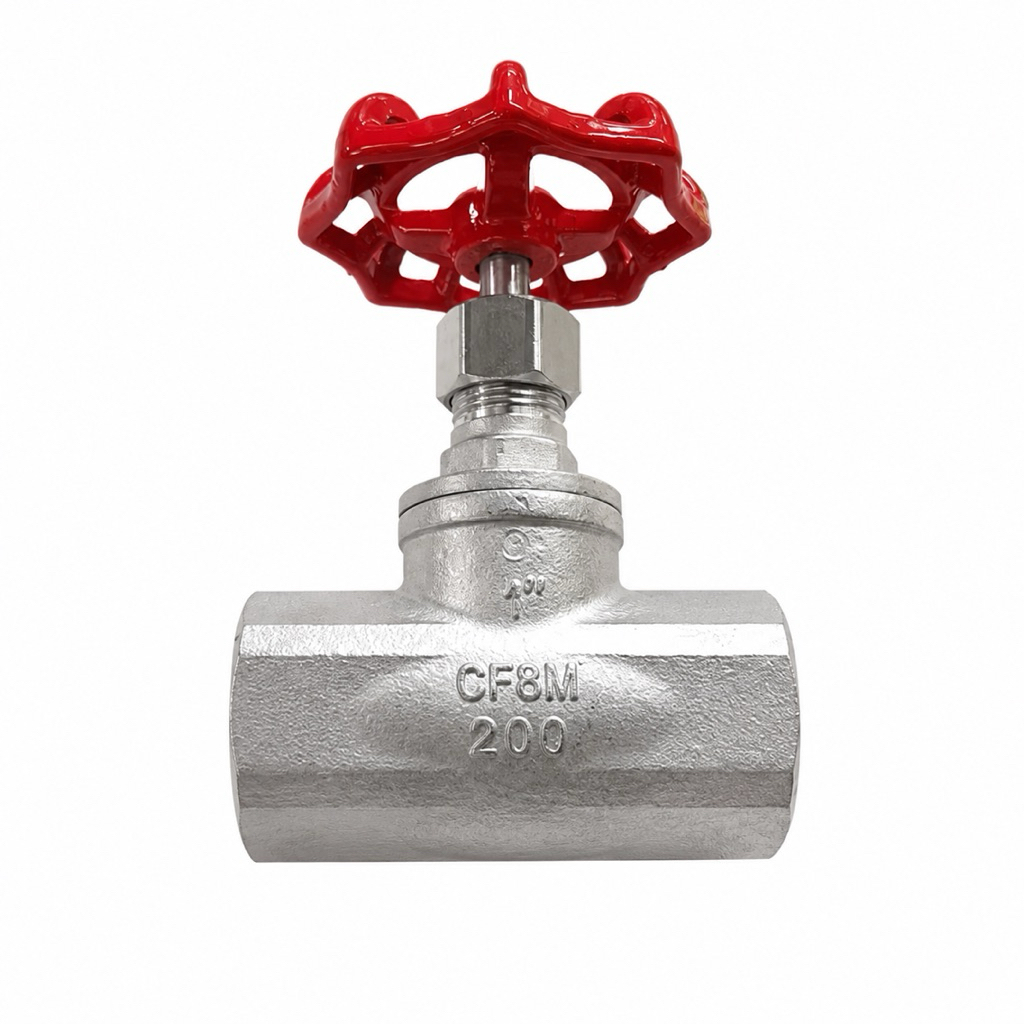 สแตนเลส SUS316 : โกลบวาล์ว (GLOBE VALVE 200 PSI)