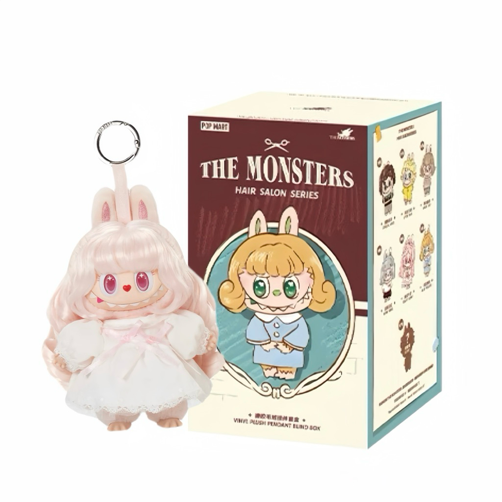 พร้อมส่งด่วน🚀✨ [แบบสุ่ม/เลือกตัว] พวงกุญแจห้อยกระเป๋า LABUBU 💅🏻 THE MONSTERS Hair Salon Series 💇🏻‍♀️🎀