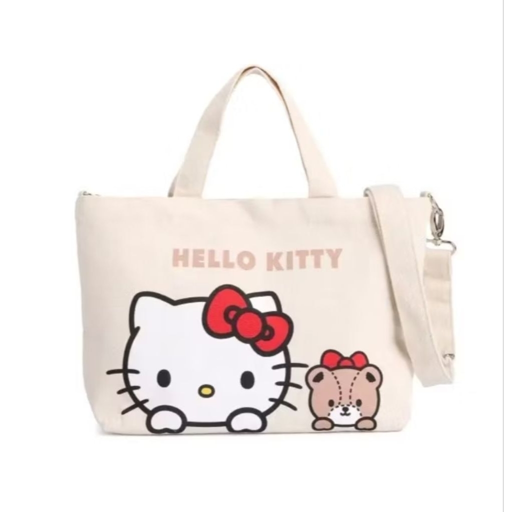 Mini Mono กระเป๋า Tote ลาย Sanrio ขนาด L