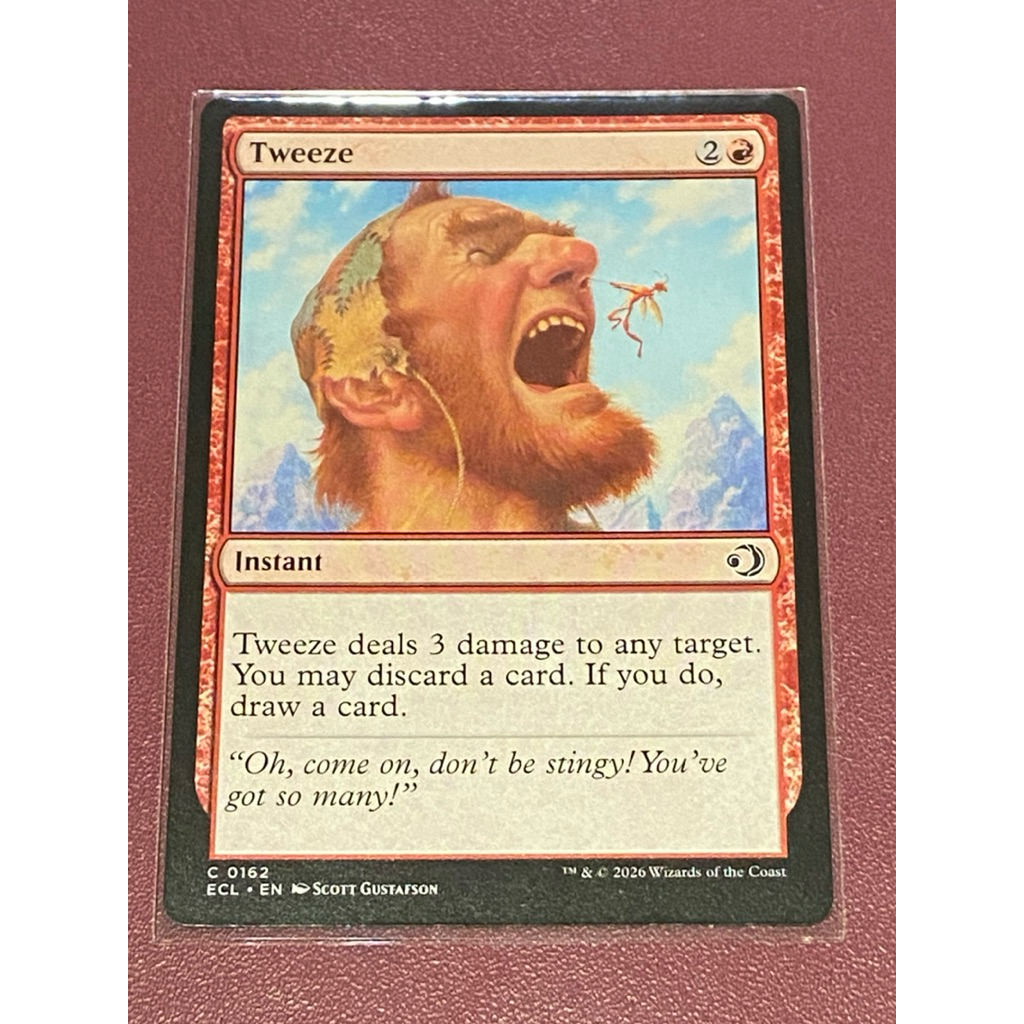 [MTG][ECL] Lorwyn Eclipsed: Tweeze การ์ดแท้ Magic The Gathering