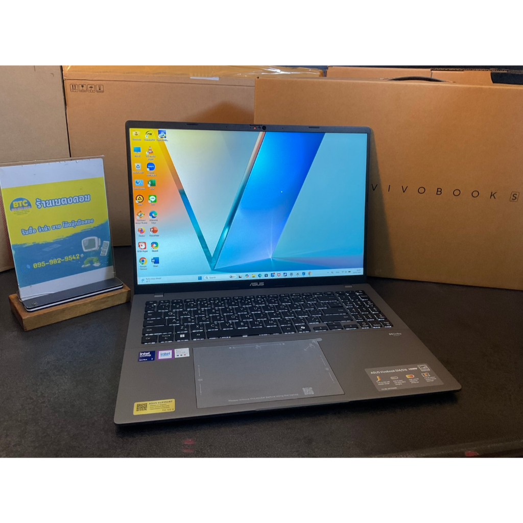 Asus Vivobook S16 S3607CA-RP719WA มือสอง สภาพสวย ใช้งานน้อยมาก