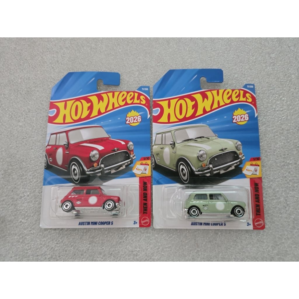 Hotwheels austin mini cooper s