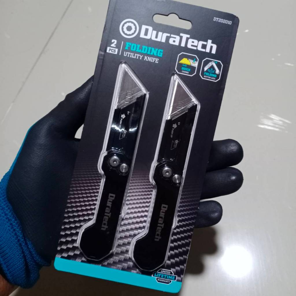 พร้อมส่งจากไทย Duratech รุ่น DT202010 ชุดมีดพับ 1ชุด มี 2 ชิ้น พร้อมคลิปหนีบเข็มขัด