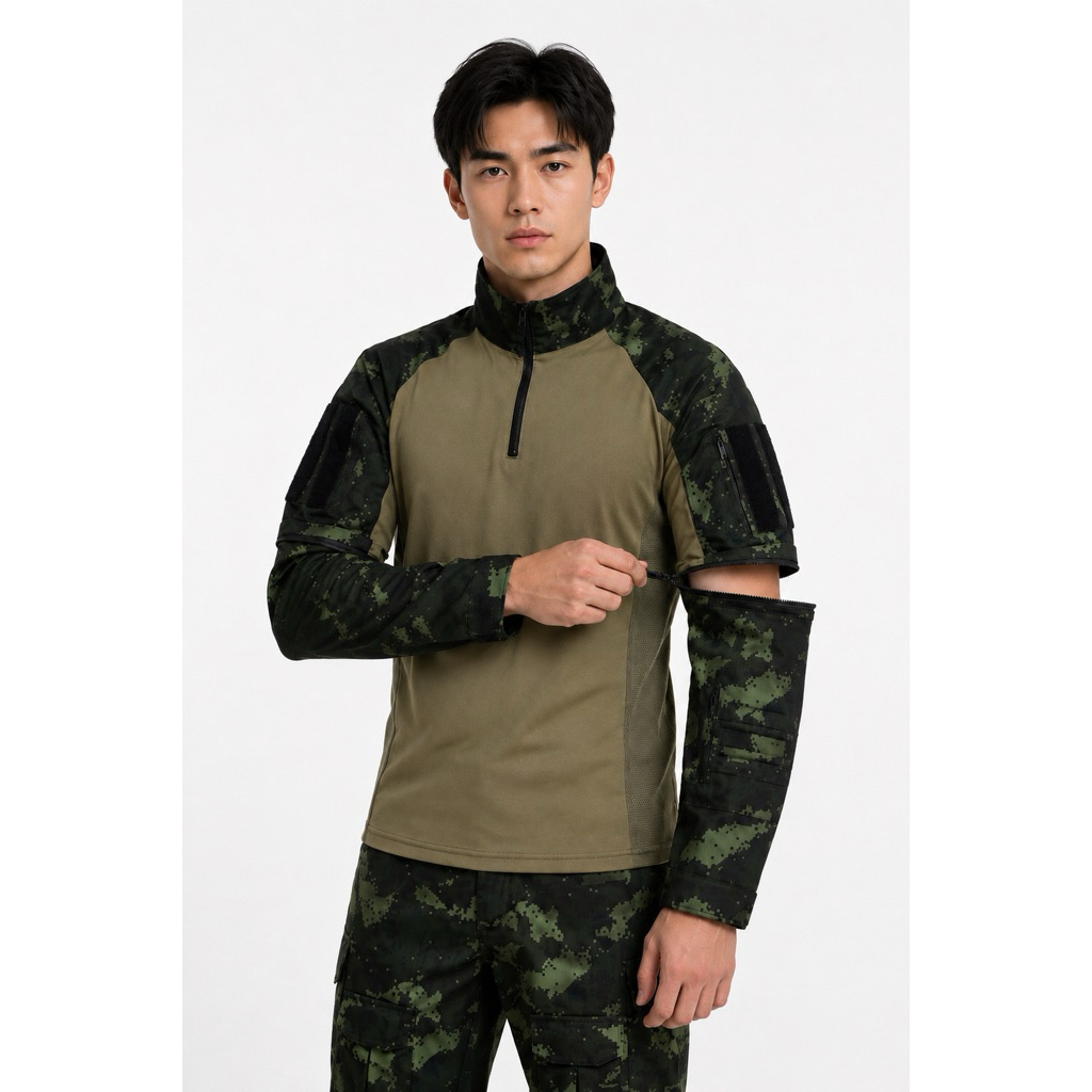 Combat Shirt รุ่น Quick Detach (QD)