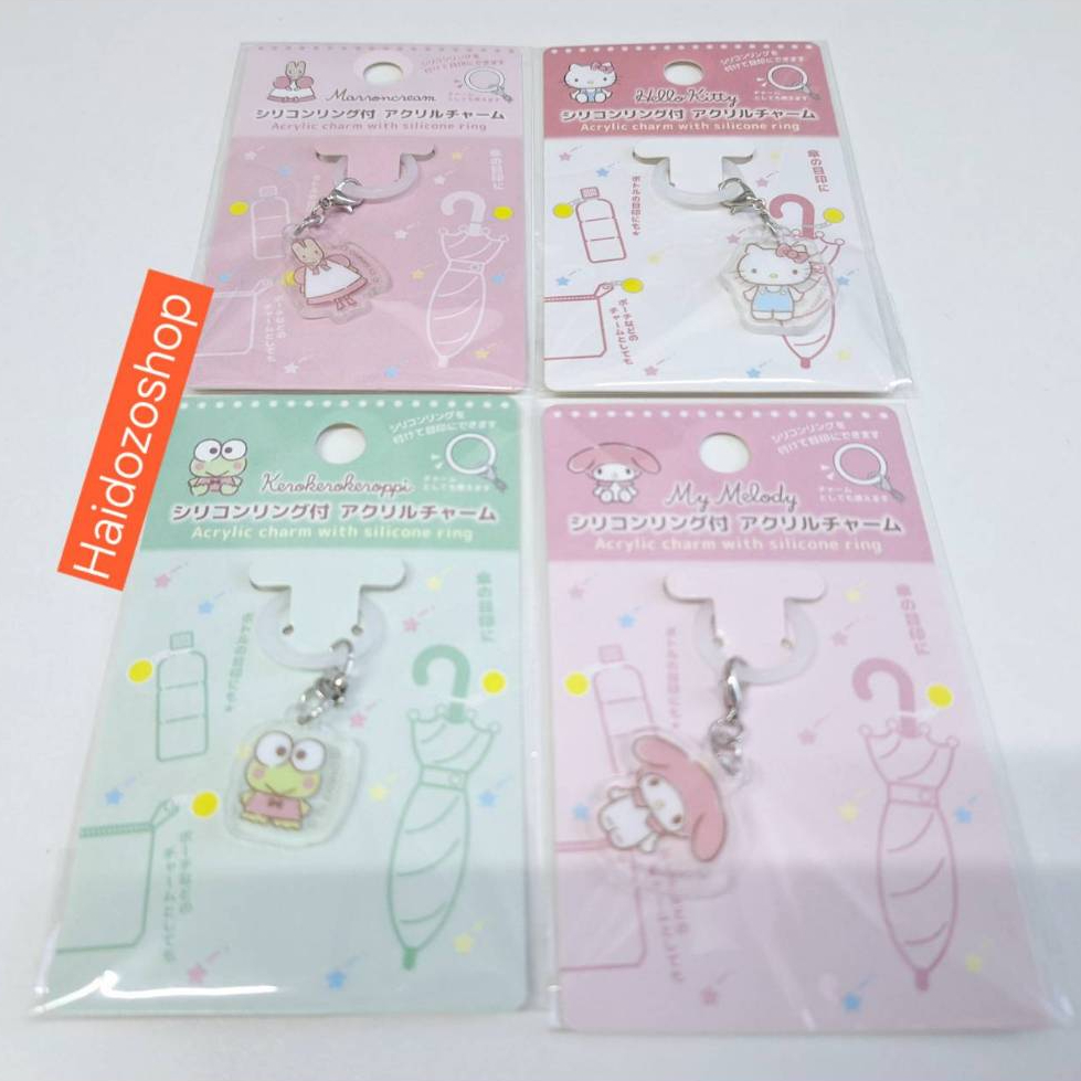 Mascot Charm พวงกุญแจ /ที่ห้อยใช้แสดงความเป็นเจ้าของ ลายSanrio ลิขสิทธิ์แท้ นำเข้าจากญี่ปุ่น พร้อมส่งจากไทย