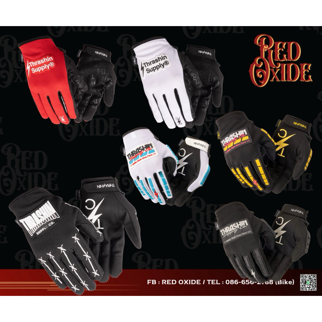 ถุงมือ Thrashin Supply - Stealth Gloves