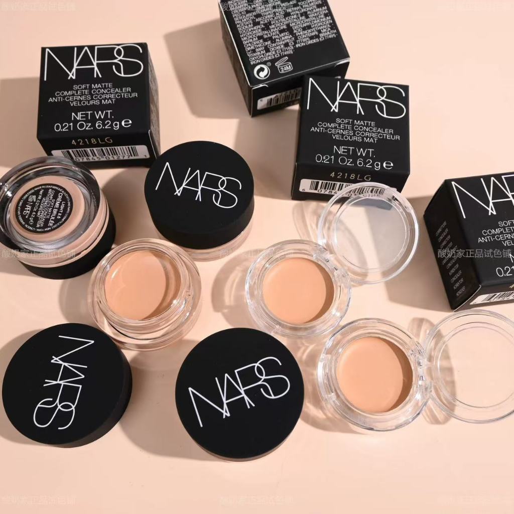 NARS Soft Matte Complete Concealer 6.2ml คอนซีลเลอร์ Full Coverage Oil-Free ปกปิดใต้ตา สิว ฝ้า ไม่ตก