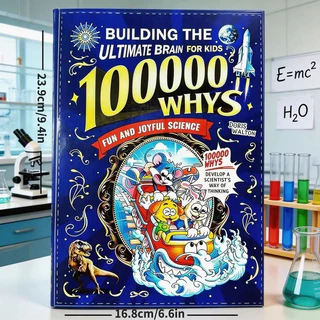 100000 Whys Kids Science Book Fun Joyful Science Encyclopedia Develop Scientist Thinking English Picture Book