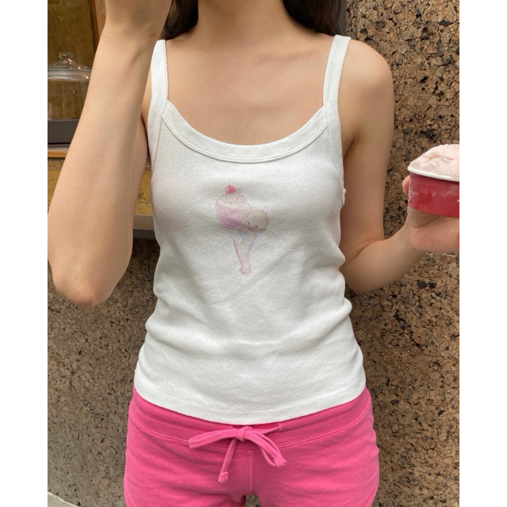พร้อมส่ง 🎀 Brandy Melville | Ronnie Cherub Tank 👼🏻