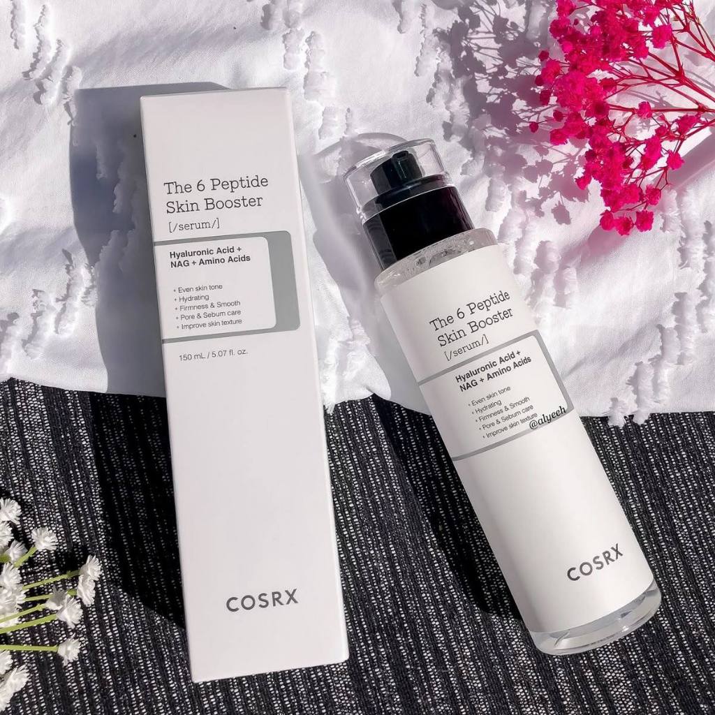 เซรั่มบูสเตอร์ผิว150ml เซรั่มบูสเตอร์ผิวเปปไทด์ช่วยทำให้ผิวนุ่ม เรียบเนียนและกระจ่างใส