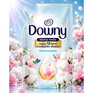 Downy น้ำยาปรับผ้านุ่ม 450ML Bubbles Flowers | Cotton Love | Sunrise Fresh | Blissful Blossom | Garden Bloom | Passion |