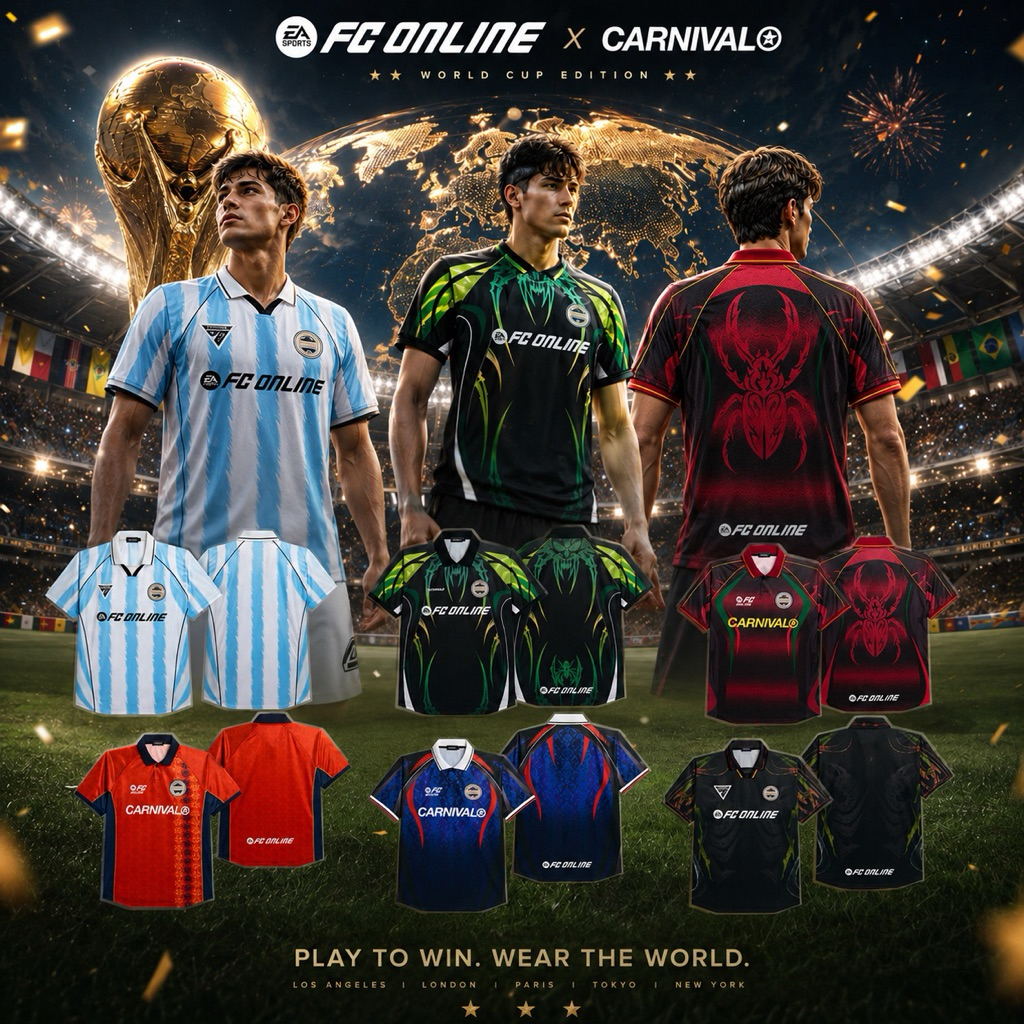 (💯มือ1ของแท้พร้อมส่ง)(🚛กทม.ส่งด่วน) EA SPORTS™ FC ONLINE x CARNIVAL 2026 COLLECTION