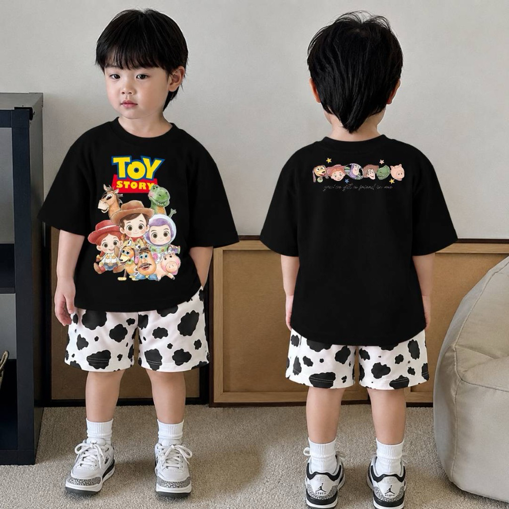 ร้านไทย พร้อมส่ง24h ชุดเซ็ทtoy story ทอยสตอรี่ หน้า2 เสื้อและกางเกงขายแยก