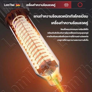 🔥750ร้อน🔥ปืนเป่าลมร้อน 100-600องศาเซลเซียส การควบคุมอุณหภูมิแบบไม่มีขั้นตอน กะทัดรัดและสะดวกสบาย