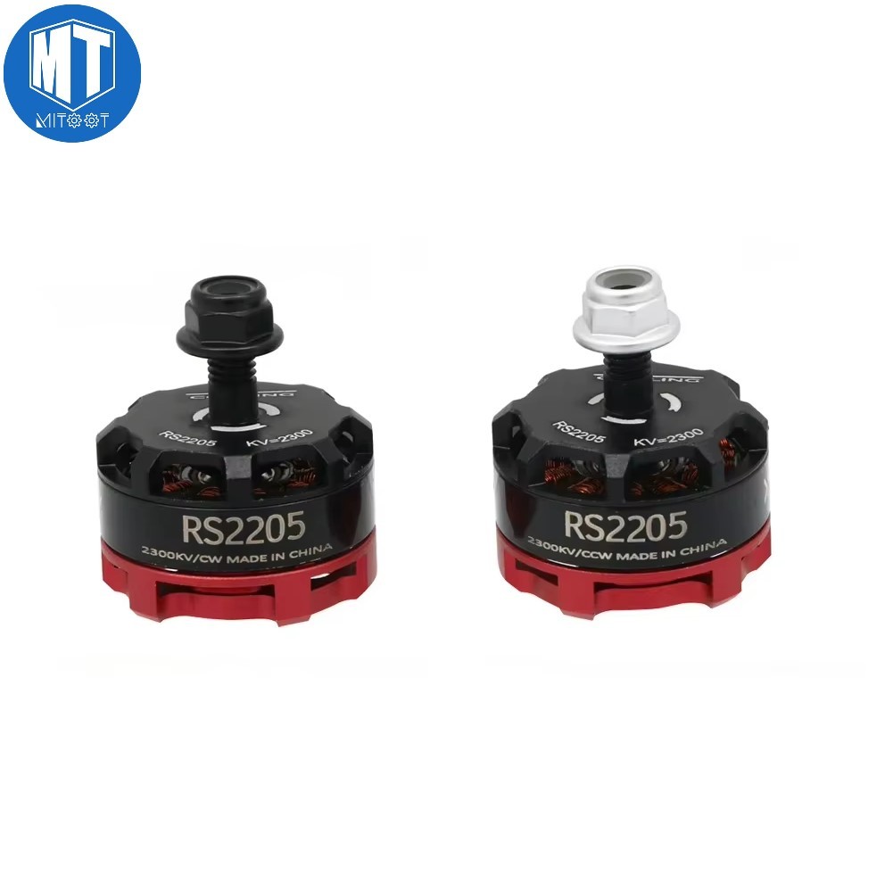 ของแท้ มอเตอร์ไร้แปรง RS2205 2205 2300KV CW CCW แรงบิดสูง สำหรับ FPV โดรนแข่ง QAV250 X210