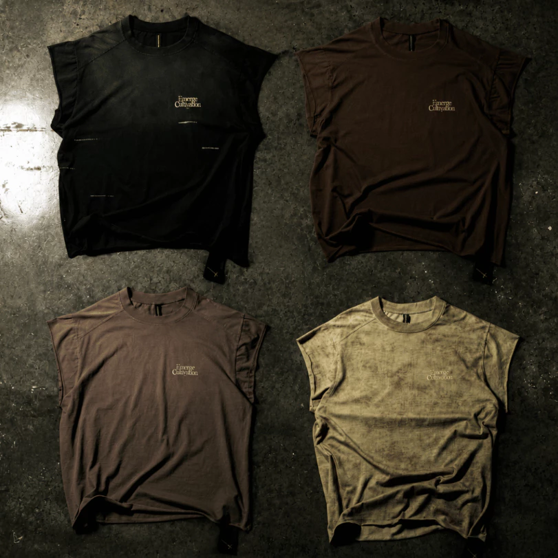 EMERGE CULTIVATION SLEEVELESS SHIRT