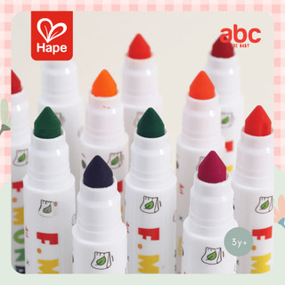 Hape - Taper Head Washable Markers 30 – Fine-Tip Washable Markers, 30 Colours 3Y+ image 2