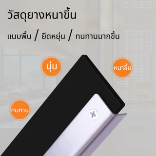ไม้ดันน้ำพื้น Heavy Duty 40/60/80 ซม. ที่ปาดน้ำพื้น ด้ามยาว ยางรีดน้ำหนา สำหรับบ้าน โรงงาน ห้องน้ำ ร้านค้า ลานจอดรถ และโ