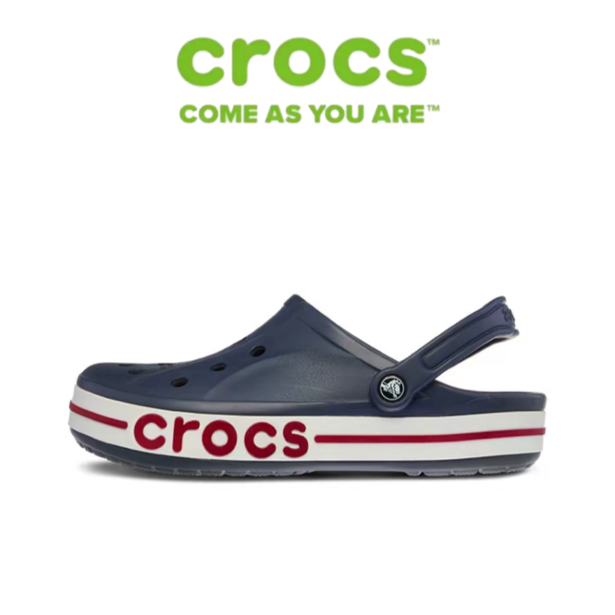 【FREE SHIP】Crocs Bayaband Clog ความหนา รองเท้าแตะกลางแจ้ง Blue 205089-4CC