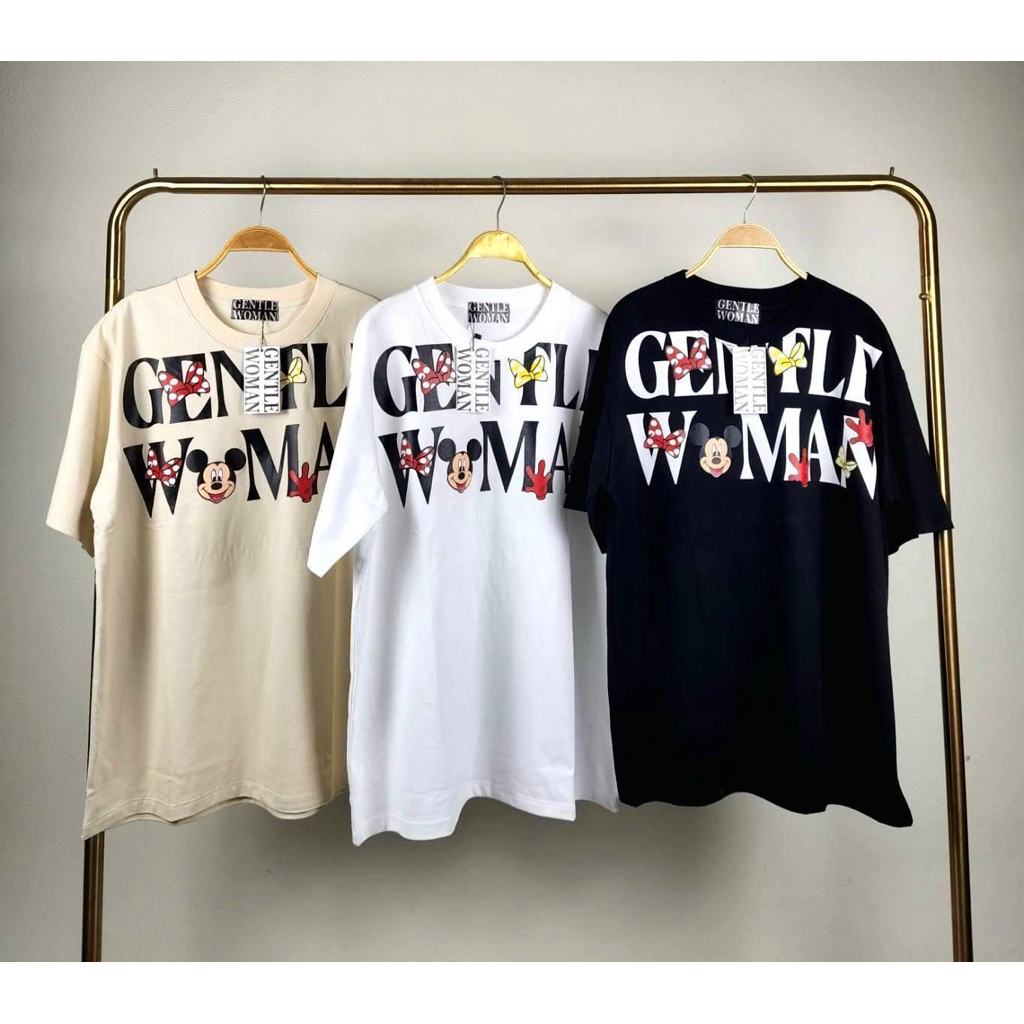 GEN007 เสื้อยืดoversizedอก44-46ย28